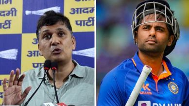 AAP leader Saurabh Bhardwaj criticised India T20I captain Suryakumar Yadav's statement dedicating the Asia Cup victory against Pakistan to the Pahlagam victims. (Express File Photos)
