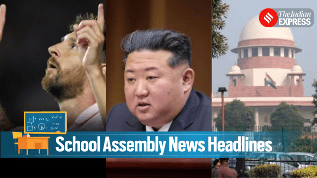 Here are the top school assembly news headlines for September 23: Top National, International, Sports Updates for Students