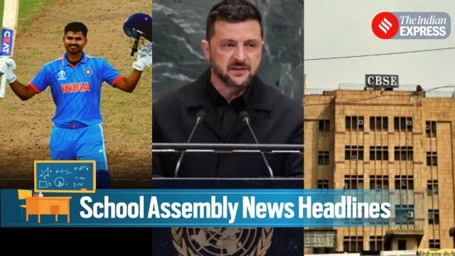 Here are the top school assembly news headlines for September 25: Top National, International, Sports Updates for Students