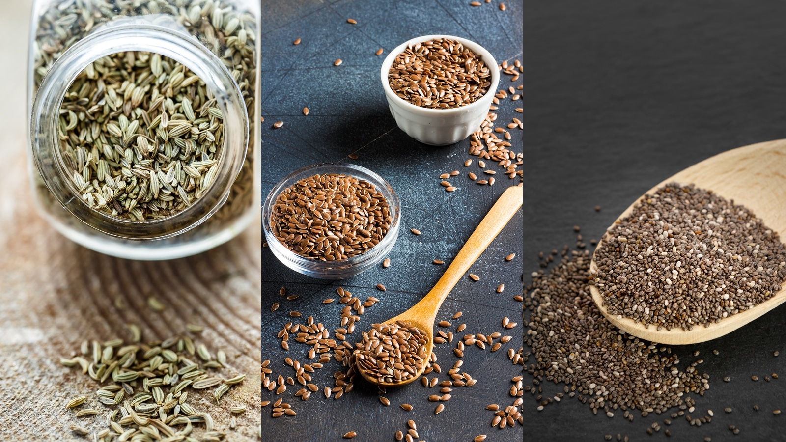 AIIMS gastroenterologist explains the best time to eat chia, flax, sesame, and fennel seeds for gut health; we verify