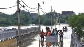 Officials said relief camps have been set up at 38 locations across Delhi, with 522 tents installed at 27 sites to accommodate those displaced.