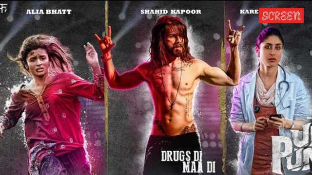 Shahid Kapoor, Alia Bhatt and Kareena Kapoor played lead roles in Udta Punjab.