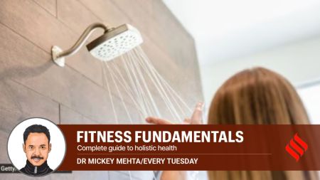 shower after exercise