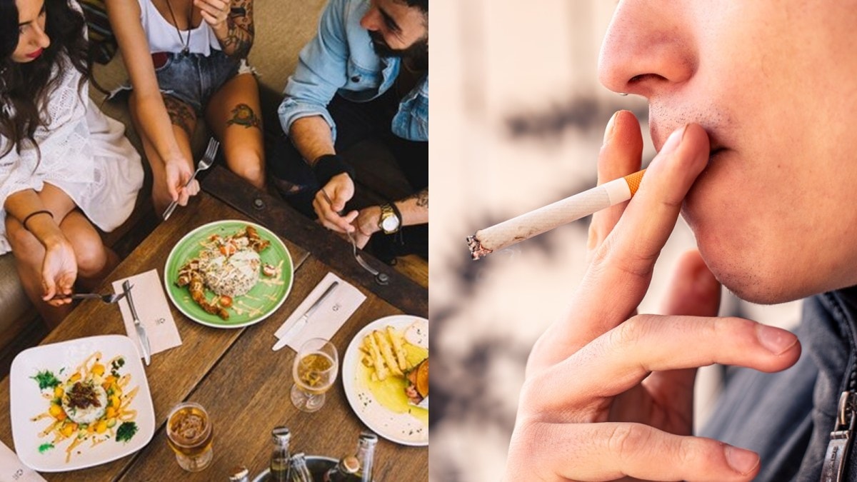cigarette after meal Is this post meal habit unknowingly leading to a heart attack?