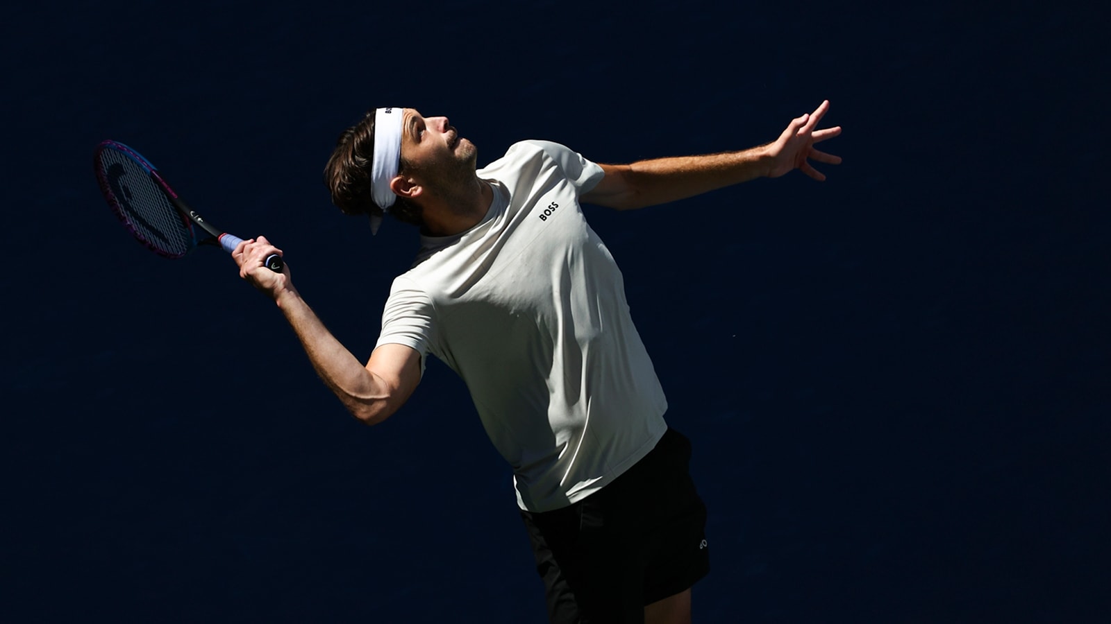 Taylor Fritz belongs to the generation that succeeded the Federer-Nadal-Djokovic troika and preceded the Sinner-Alcaraz duopoly: the one that never quite lived up to the hype. (AP Photo)