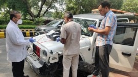 thar accident delhi