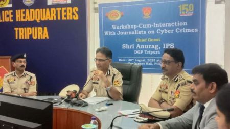 Nearly a week ago, DGP Dhyankar had said that the number of cyberattacks, especially financial fraud, had shot up abruptly last year, but the trend seems to have slowed down this year owing to a series of countermeasures.