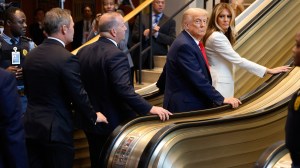 trump escalator