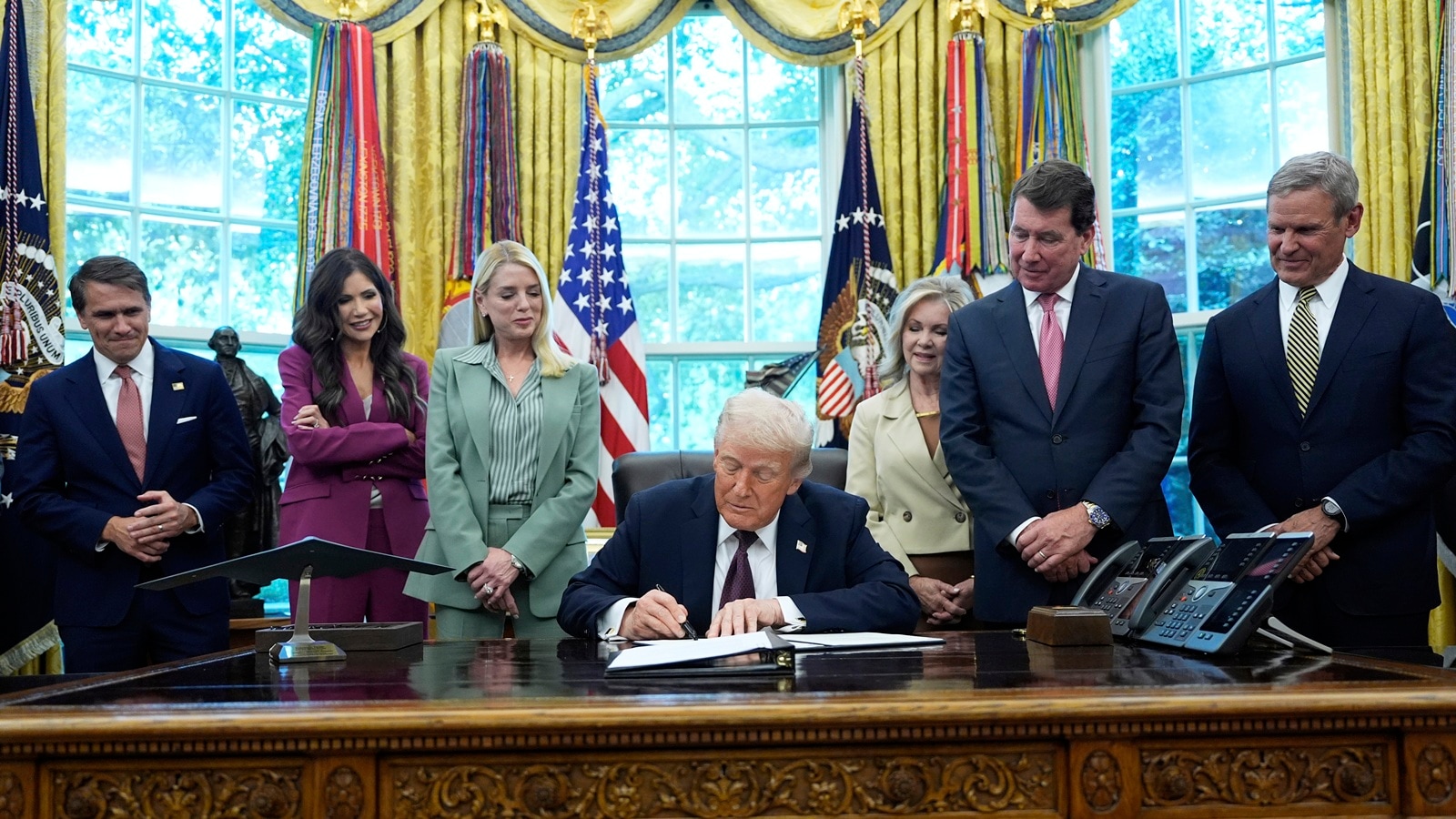 Trump signs funding bill to end America’s longest running government shutdown after US House passed the legislation