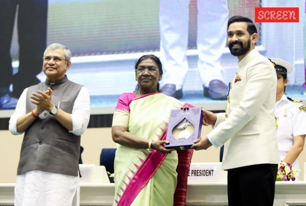 Vikrant Massey at the 71st National Film Awards