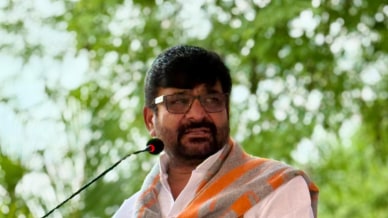 Congress MLA and chairman of the Karnataka Urban Water Supply and Drainage Board Vinay Kulkarni