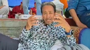 Sonam Wangchuk, Gitanjali Angmo, Gitanjali Angmo interview, Sonam Wangchuk arrest, Climate Activist Sonam Wangchuk, Ladakh police, National security Act, Indian express news, current affairs