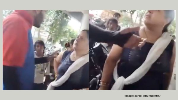 The situation escalated further as the woman tried to snatch the delivery agent’s phone, preventing him from contacting his employer or support (Image source: @BurmeeM/X)