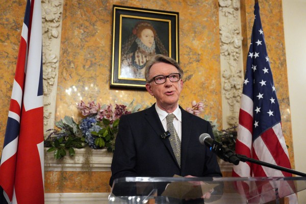 Trump on UK Ambassador to US fired over Epstein links