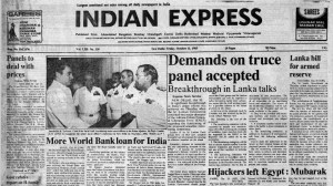 World Bank on India, Sri Lanka Peace Talks, Conscription Law, Forty Years Ago, World Bank, editorial, Indian express, opinion news, current affairs