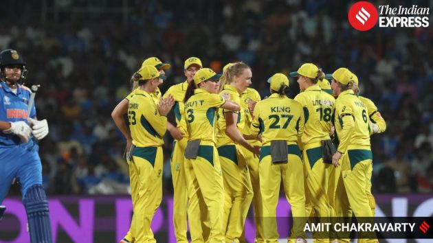 India’s chase began under pressure with the early wicket