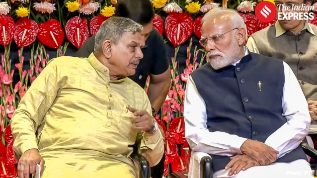 “Rashtray Swaha, Idam Rashtraya, Idam Na Mama,” meaning “Everything is dedicated to the nation, everything is the nation’s, nothing is mine”
