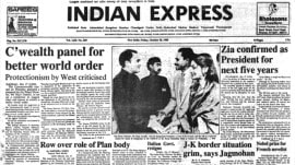 Forty Years Ago, General Zia-ul-Haq, Andhra Press Bill, SFI Sweeps Polls, Rajiv Gandhi, editorial, Indian express, opinion news, current affairs