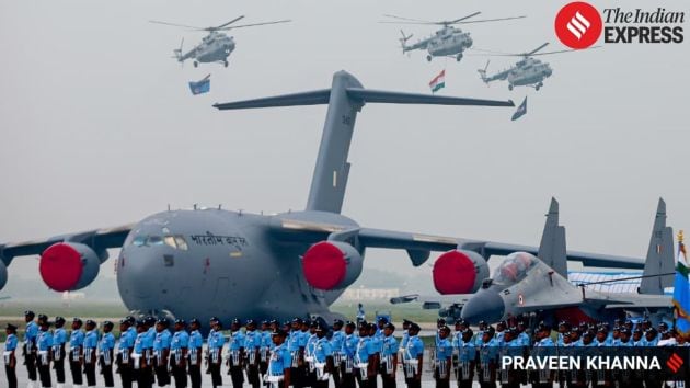 Apache attack helicopters fitted with Longbow radar systems