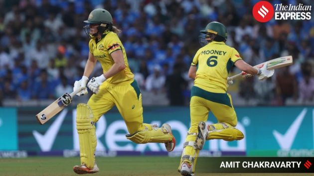 Australia crossed the 330-plus mark with aggressive batting