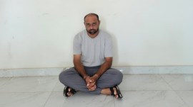 Photo of Mohan Parghi, accused of the murder of woman police constable in Gandhinagar.