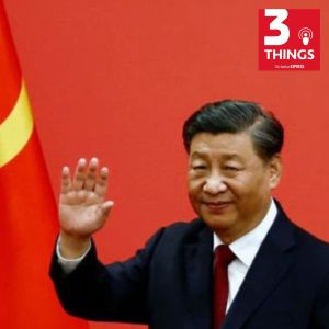 3 things podcast the indian express china climate gun scam ips officer suicide