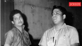 Music Director Laxmikant and Pyarelal. Express archive photo