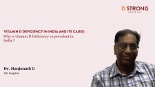 Dr. Manjunath G addresses the lack of awareness surrounding Vitamin D deficiency.