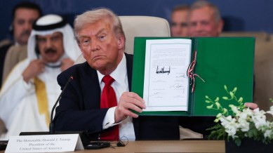 After Israel-Hamas prisoner swap, leaders of US, Egypt, Qatar and Turkey sign Gaza deal