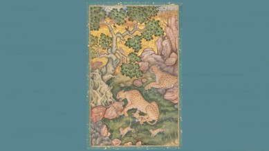 mughal, mughal miniature painting