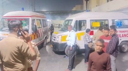 Agra accident