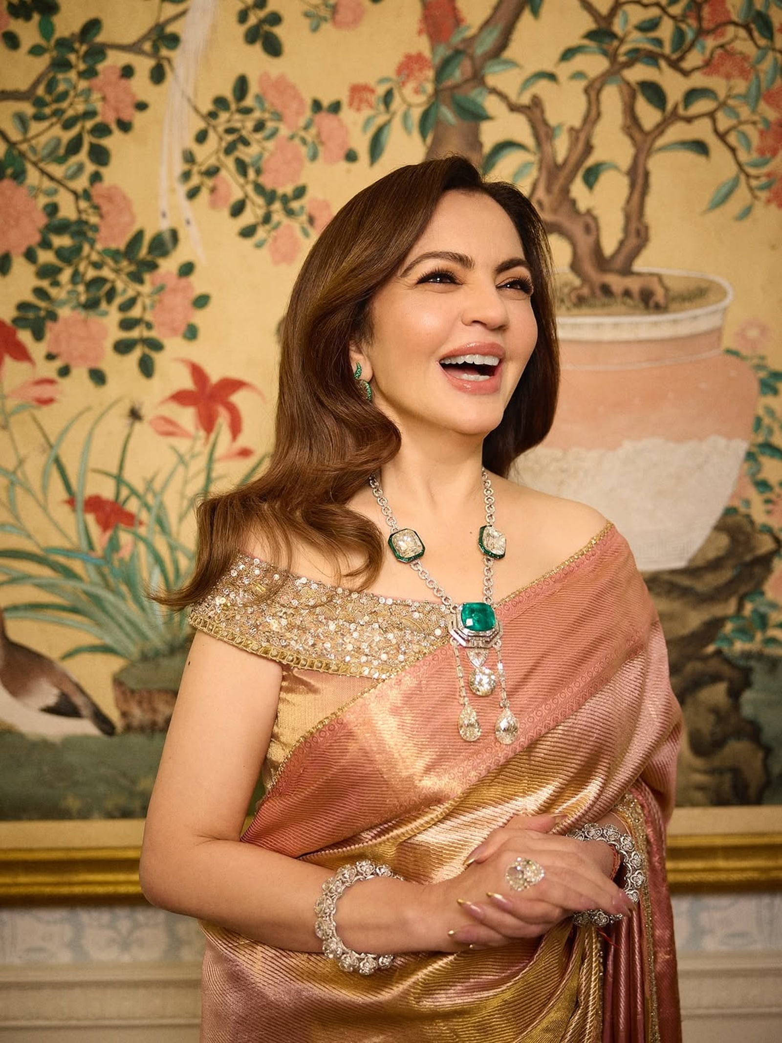Nita Ambani at Pink Ball
