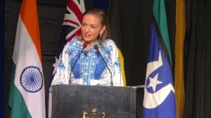 Anne Aly in New Delhi, Anne Aly india visit, india australia ties, india australia relations, Anthony Albanese government, Indian express news, current affairs