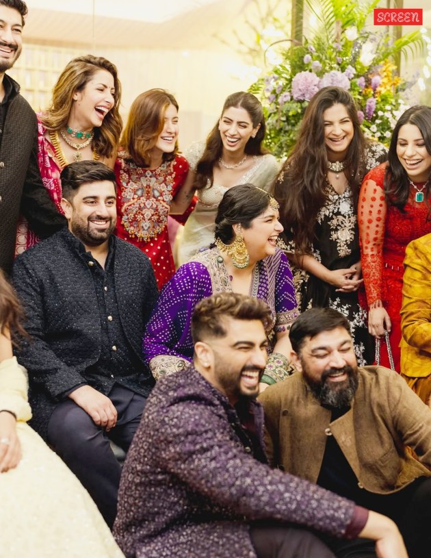 Anshula Kapoor and Rohan Thakka's engagement ceremony