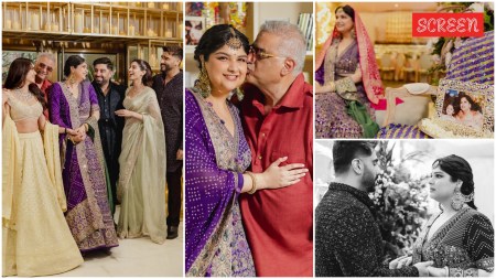 Anshula Kapoor and Rohan Thakka's engagement ceremony