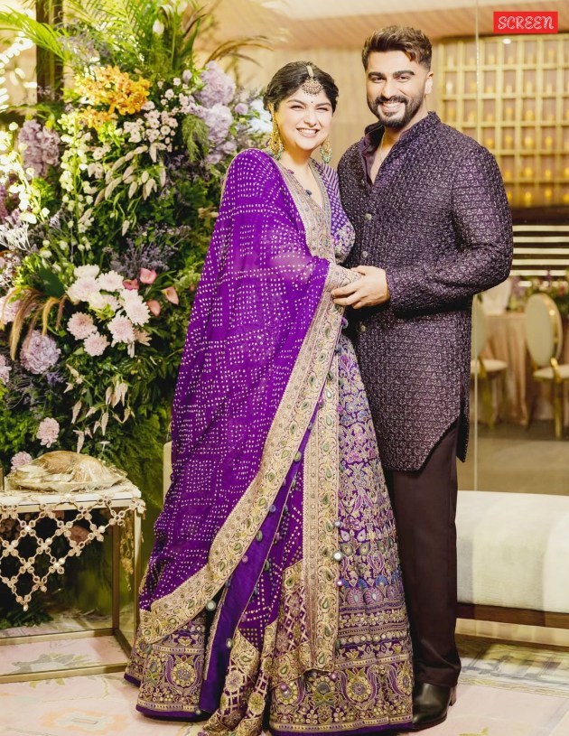 Anshula Kapoor and Rohan Thakka's engagement ceremony