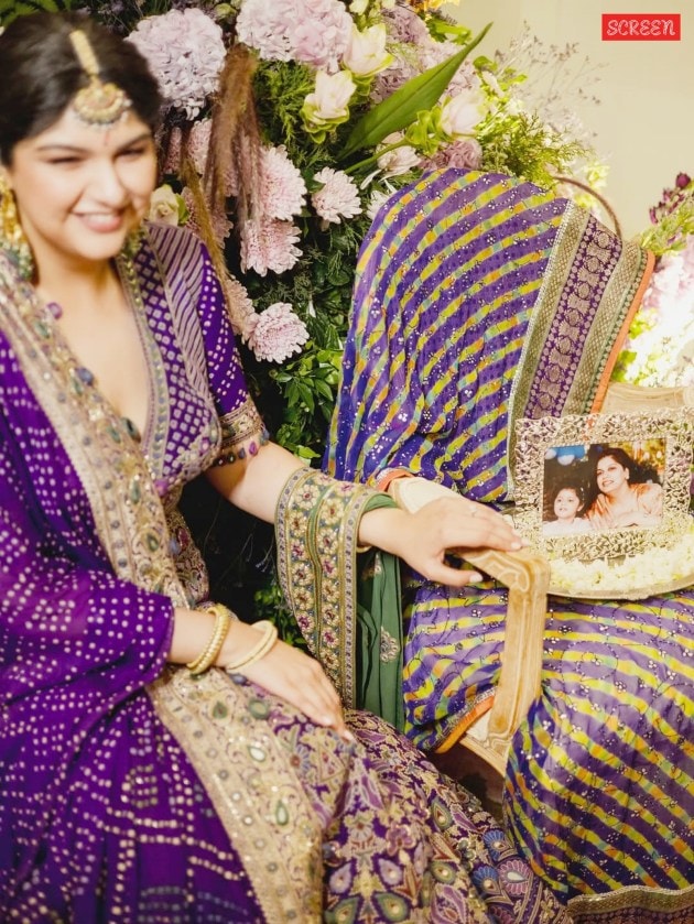 Anshula Kapoor and Rohan Thakka's engagement ceremony