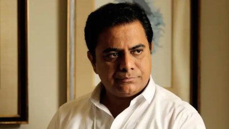 BRS leader KT Rama Rao alleges Congress manipulated Jubilee Hills voter rolls, adding thousands of fake and duplicate votes.