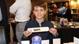 Ben Austin ferntree gully cc Around the country, cricketers and cricket lovers put their bats out for 17-year-old Ben Jones. (Photo Credit: Ferntree Gully Cricket Club)