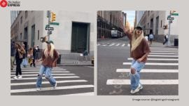 US woman dancing to Bhojpuri song in New York