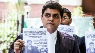 attack on CJI, attack on CJI gavai, shoe thrown at Chief Justice of India (CJI) B R Gavai, Chief Justice of India (CJI) B R Gavai, B R Gavai, Bihar Congress, Rajesh Ram, Indian express news, current affairs