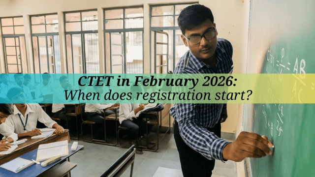 CBSE has announced that the CTET December session exam will be held in February 2026 (Representative/Express Photo, upscaled using AI)