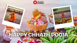 Happy Chhath Puja 2025: indianexpress.com has curated and listed best wishes to share on the auspicious festival of Chhath.