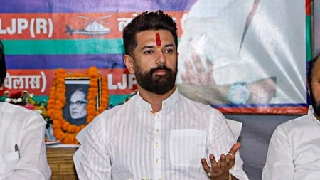 Union Minister and Lok Janshakti Party (Ram Vilas) Chief Chirag Paswan