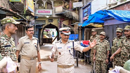 Cuttack communal fire, Cuttack fire, communal fire, Cuttack, Durga Puja immersion procession, stone pelting, Gaurishankar Park, Indian express news, current affairs
