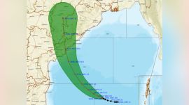 Once intensified, the storm will be called Cyclone Montha, and it will be the first cyclone likely to make landfall over the Indian landmass this year.