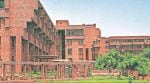 The protest march was held amid growing tensions between Left student groups and ABVP members over alleged campus assaults.