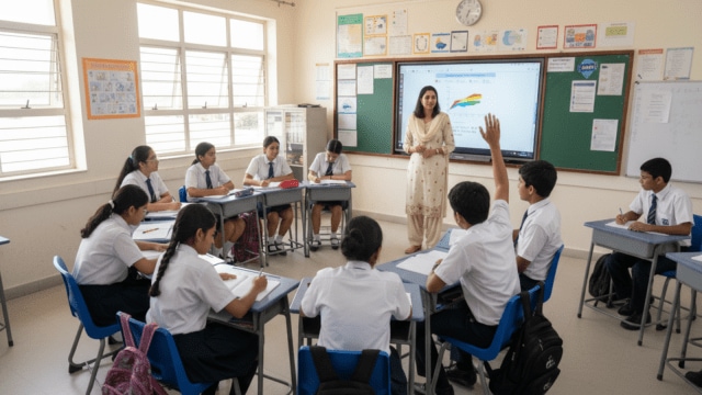 CBSE cmbridge school classroom