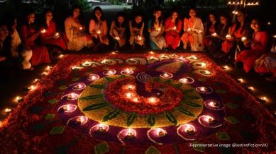 An employee went on to express her gratitude for being given the chance to celebrate Diwali with her family (Representative image: @lostinsfictionn/X)