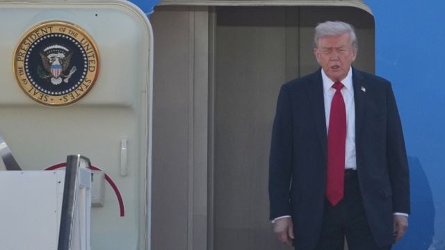 US President Donald Trump